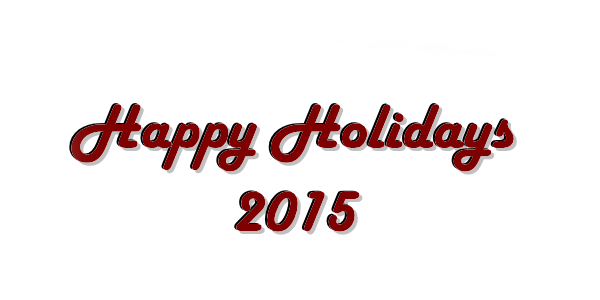 Happy Holidays - 2015